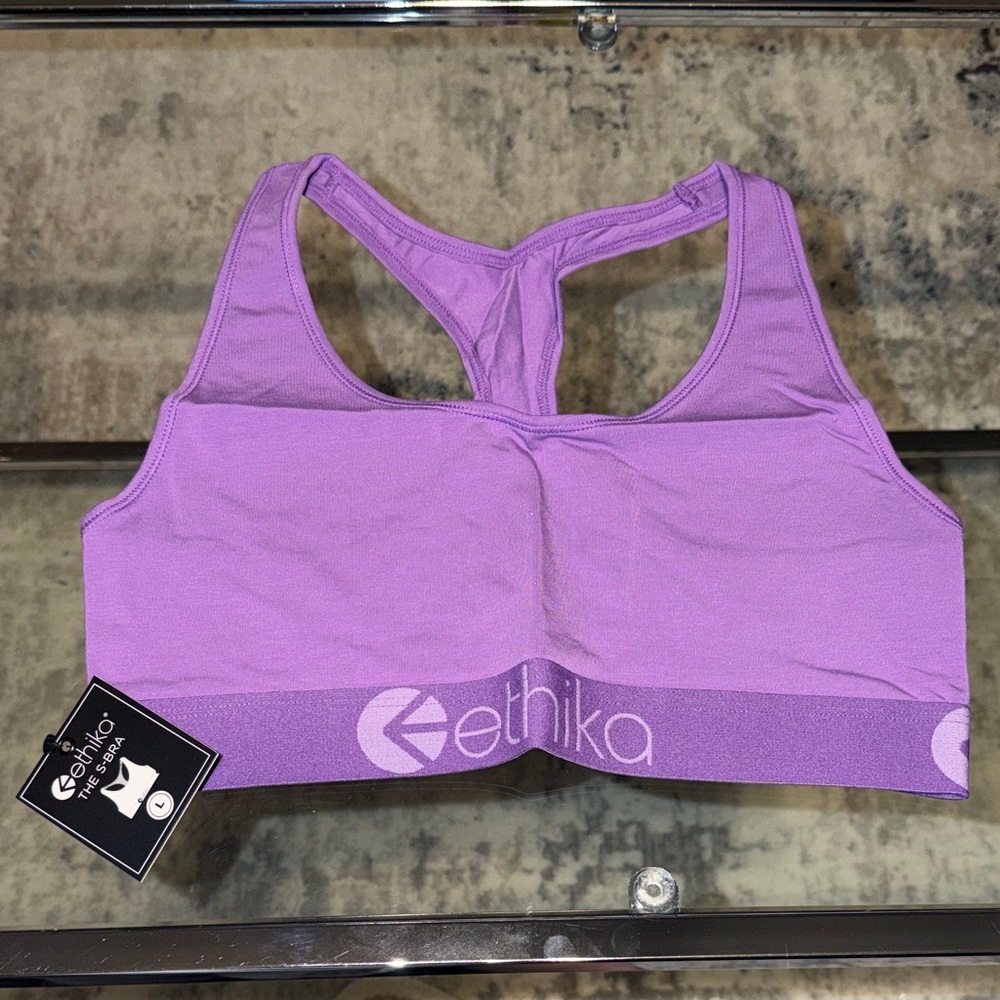 Ethika Women's Lavender Sports Bra